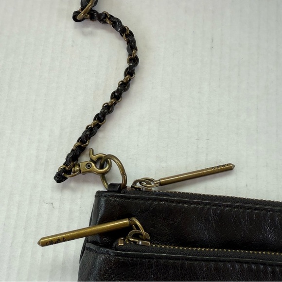 Elliott Lucca Black Leather Crossbody Bag - Picture 13 of 14